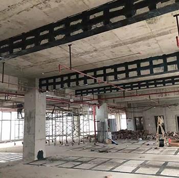 江津雙福廣場建筑加固應用（碳纖維布）